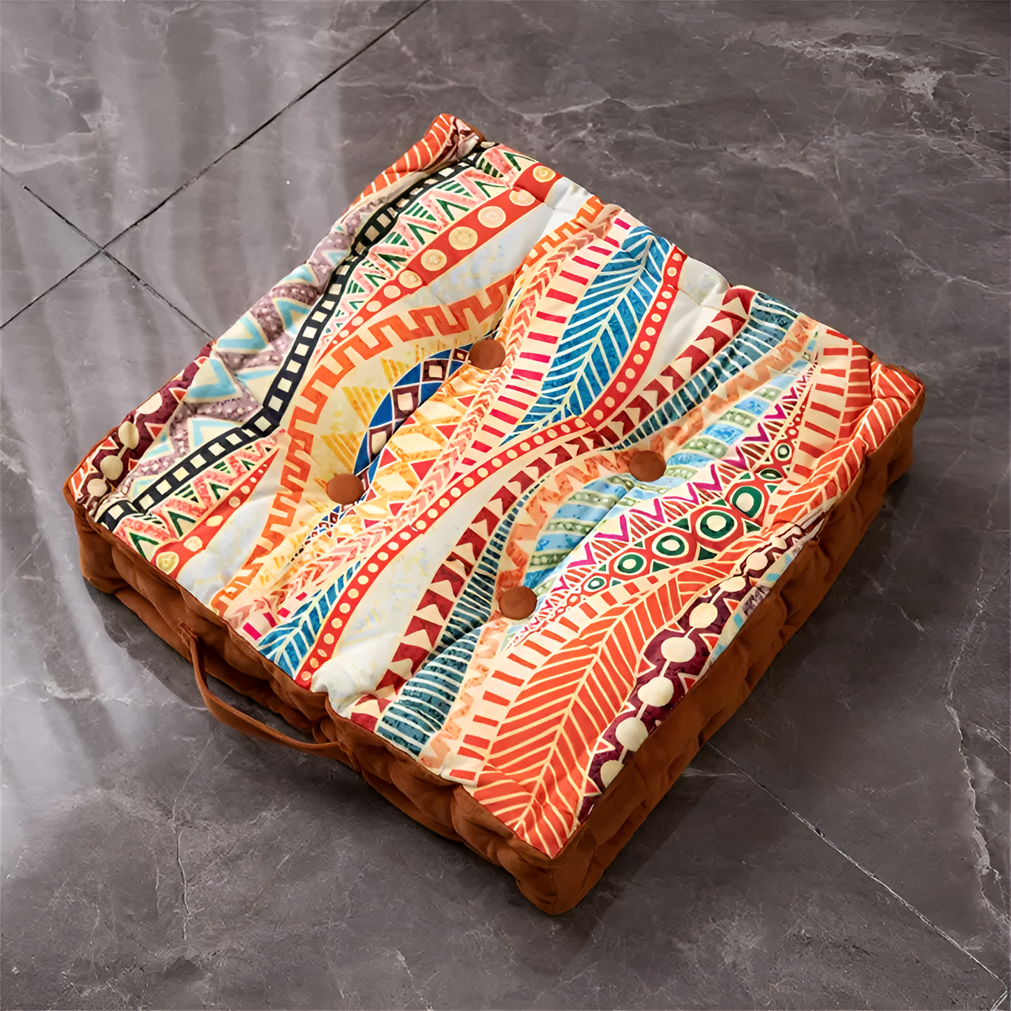 CozyNest | Vintage Inspired Tufted Floor Cushion