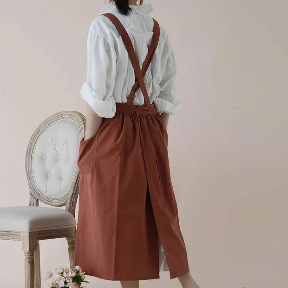 CottonCraft | Multipurpose Cotton Apron With Pockets