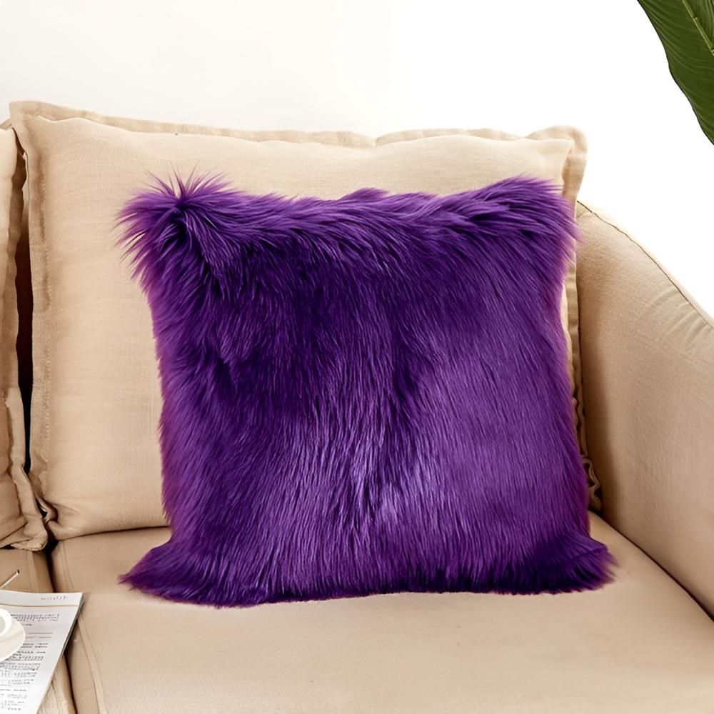 CozyNest | Furry Cushion Covers For Home Decor