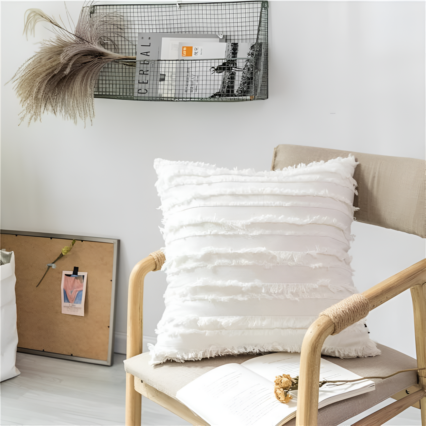 BohoHome | Bohemian Fringe Cushion Cover