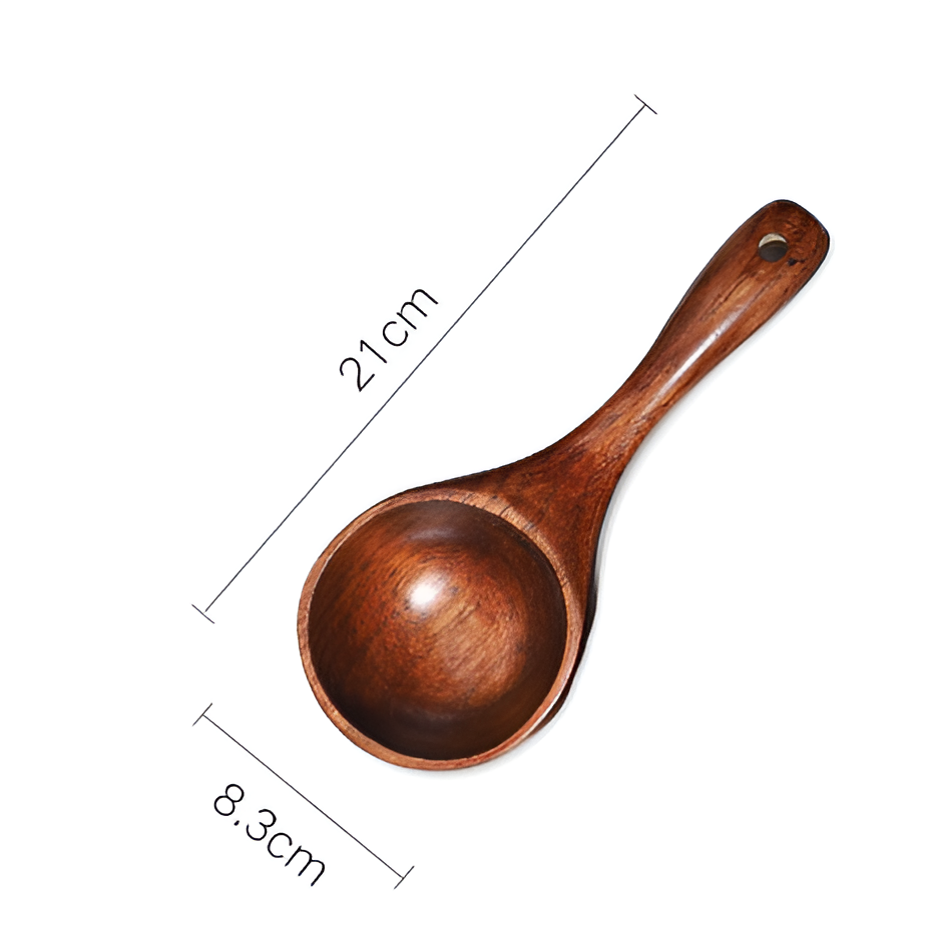 WoodCraft | Large Wooden Multi-Purpose Scoop