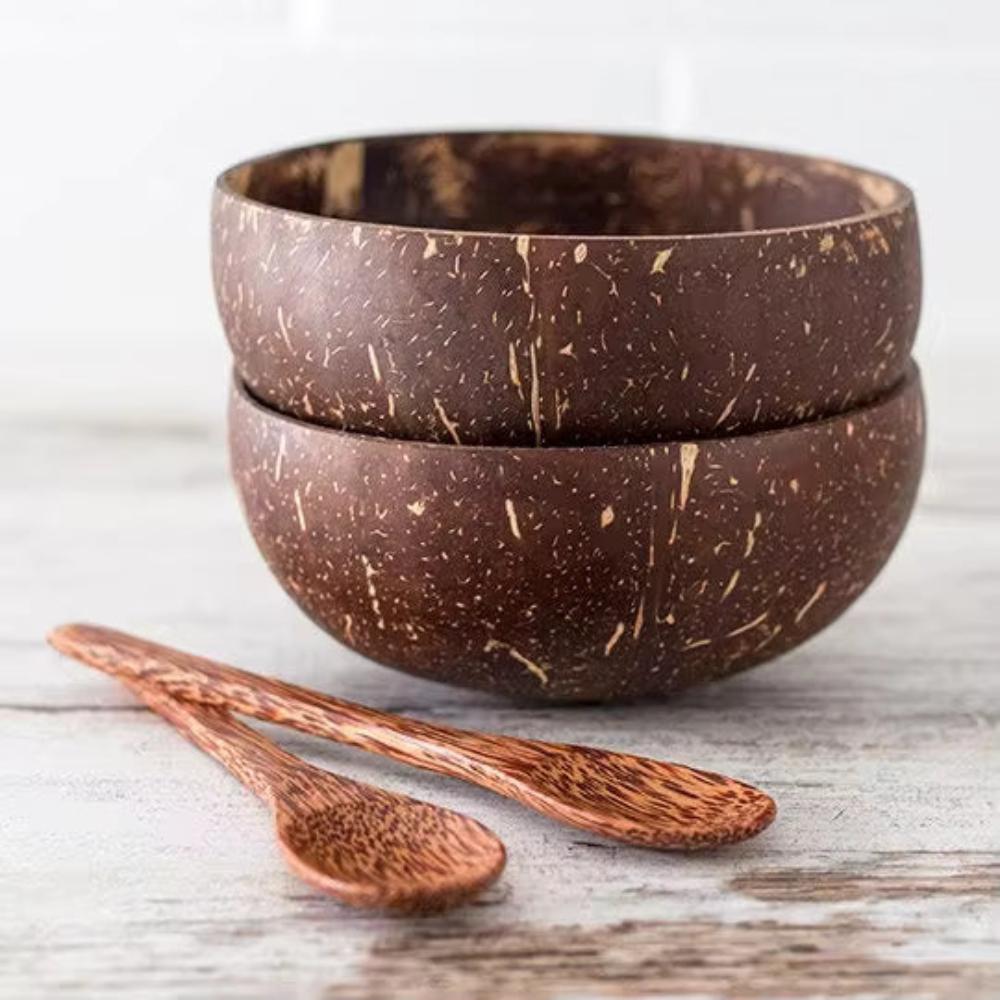 CocoCraft | Handcrafted Eco-Friendly Coconut Bowls Set