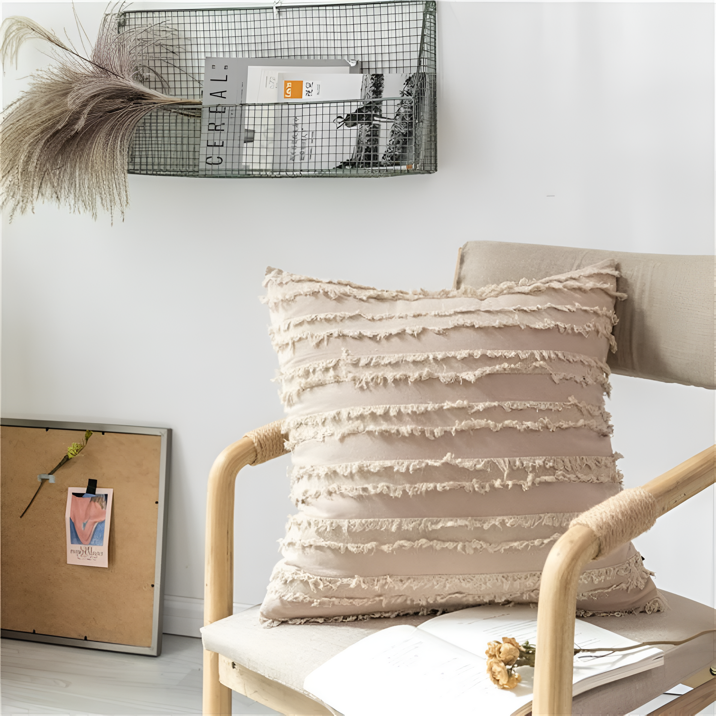 BohoHome | Bohemian Fringe Cushion Cover
