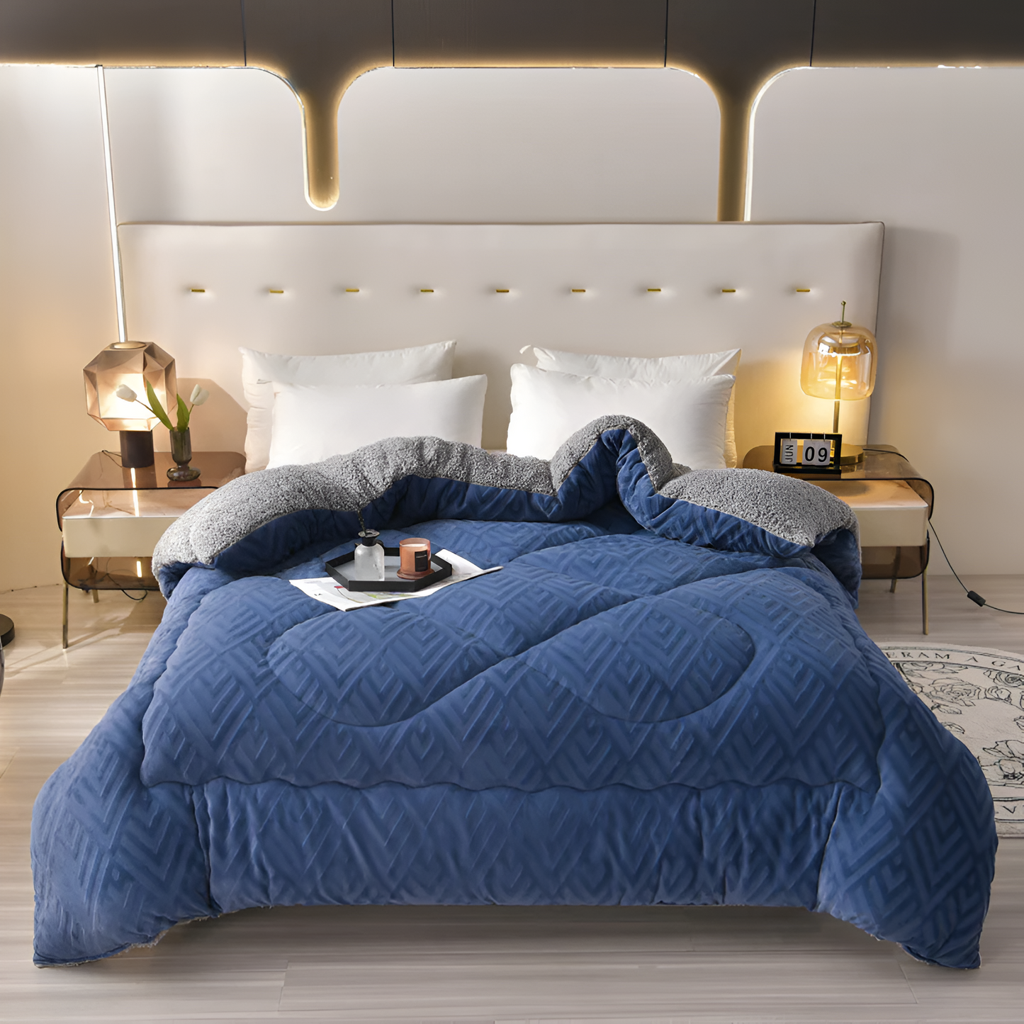 CozyNest | Dual-Sided Soft Duvet Blanket