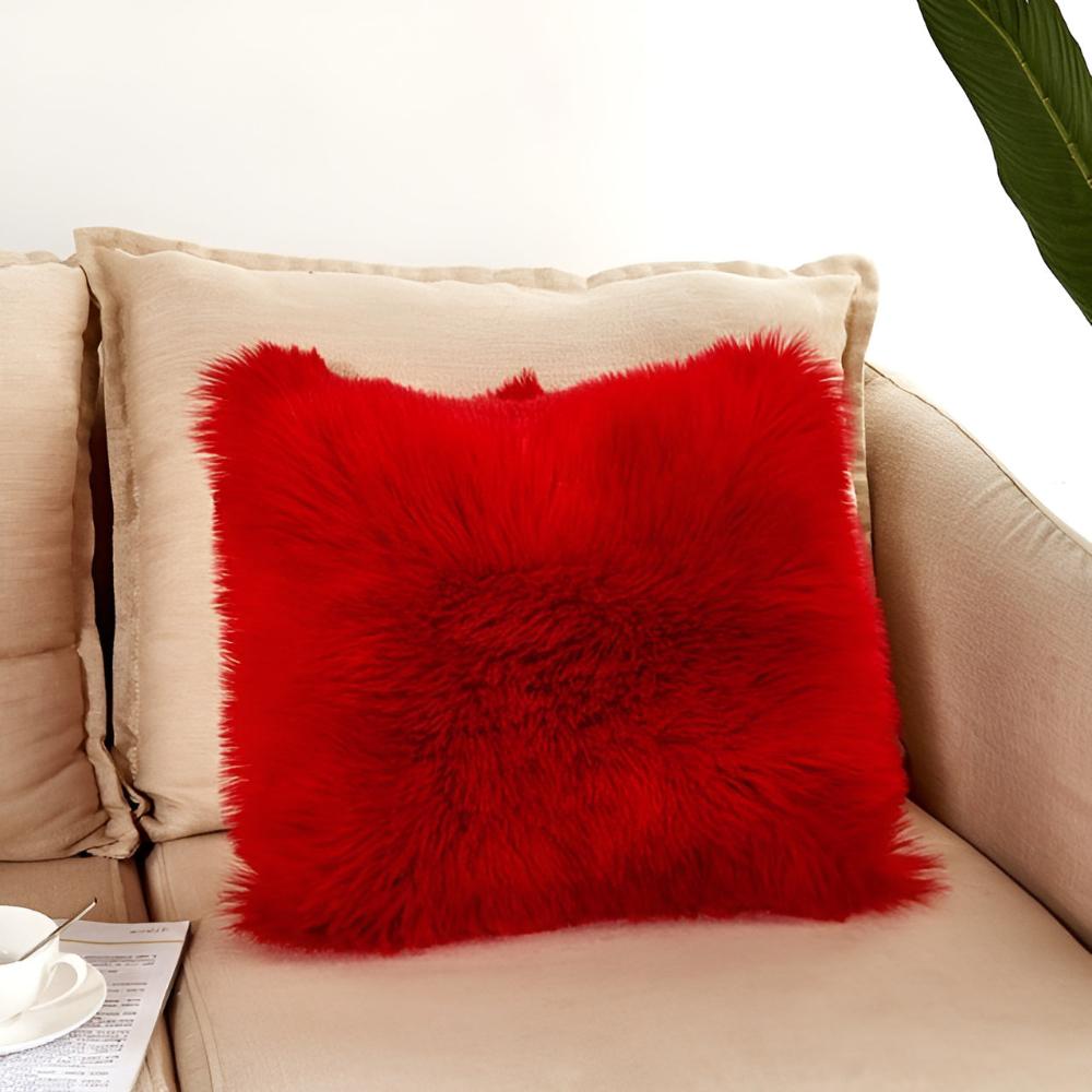 CozyNest | Furry Cushion Covers For Home Decor