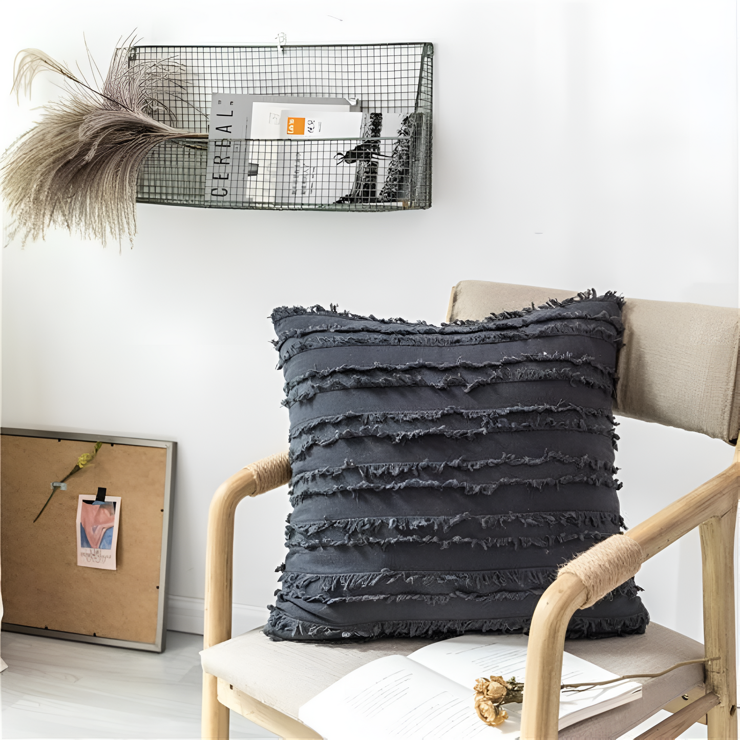 BohoHome | Bohemian Fringe Cushion Cover