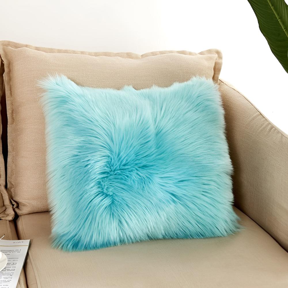 CozyNest | Furry Cushion Covers For Home Decor