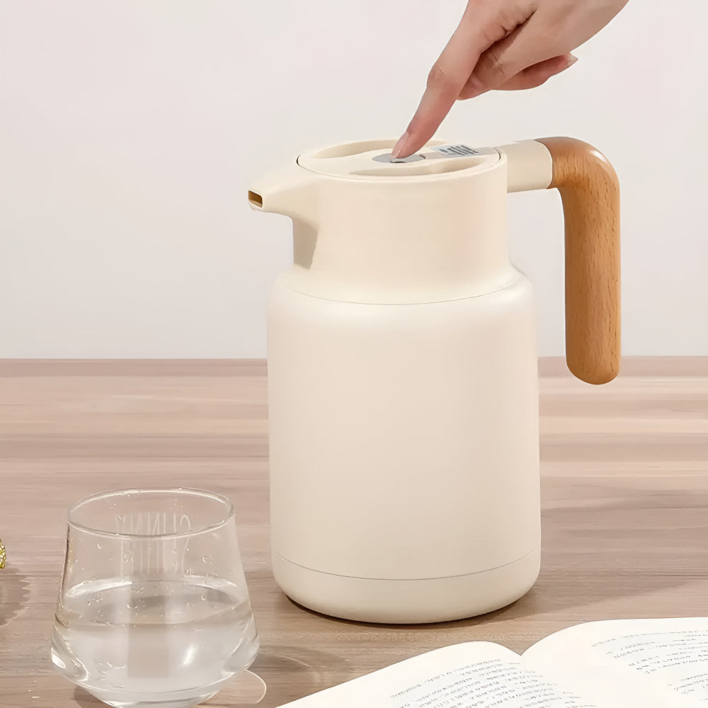ClassicBrew | Wooden Handle Thermal Carafe