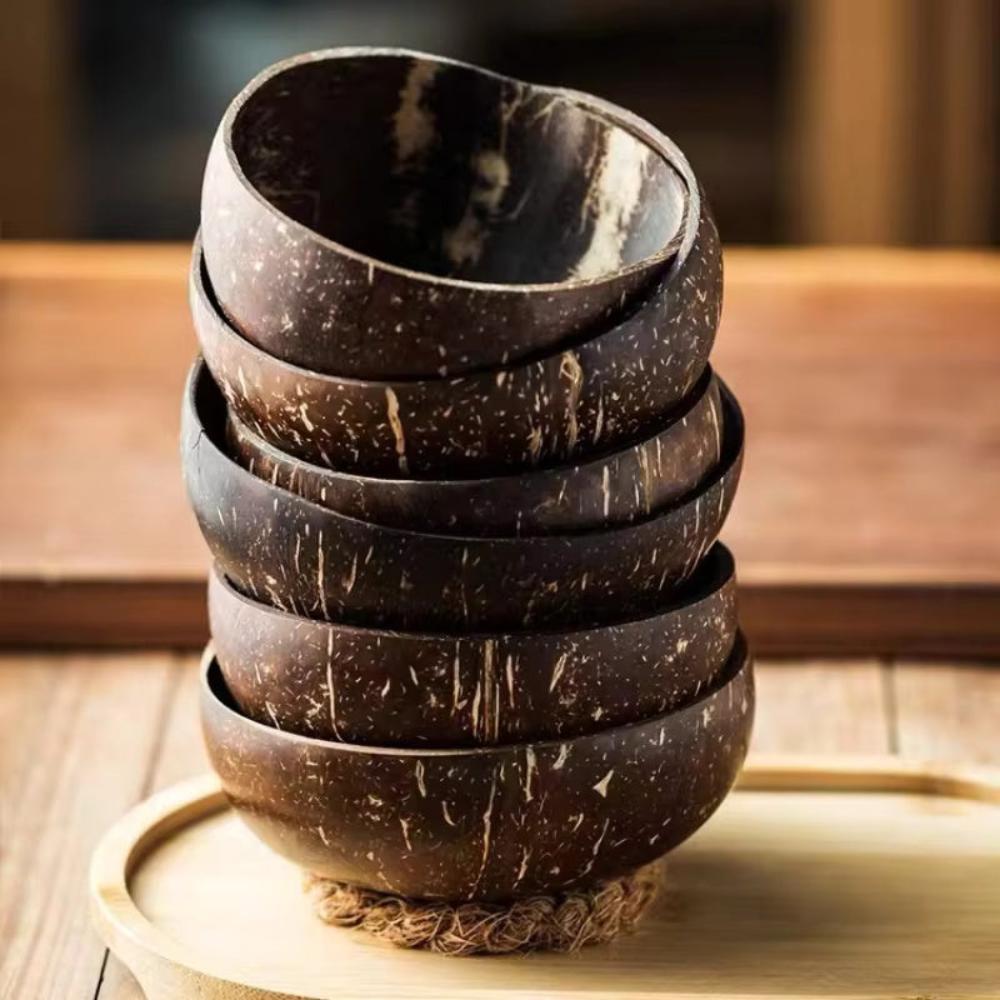 CocoCraft | Handcrafted Eco-Friendly Coconut Bowls Set