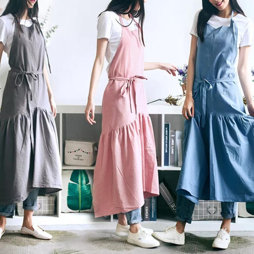 BlossomBreeze | Cotton Linen Apron