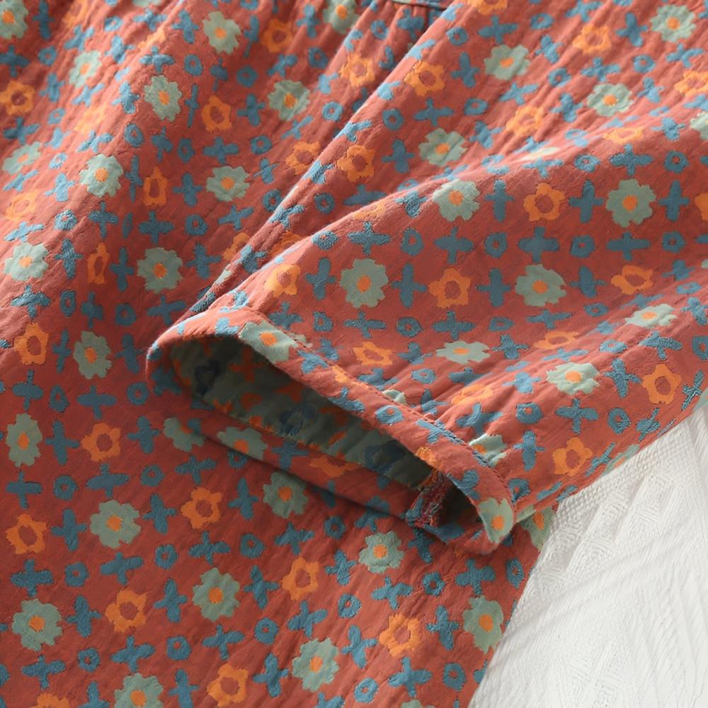 Blooming Meadow | Floral Cotton Nightdress for Women