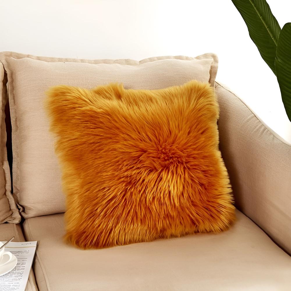 CozyNest | Furry Cushion Covers For Home Decor