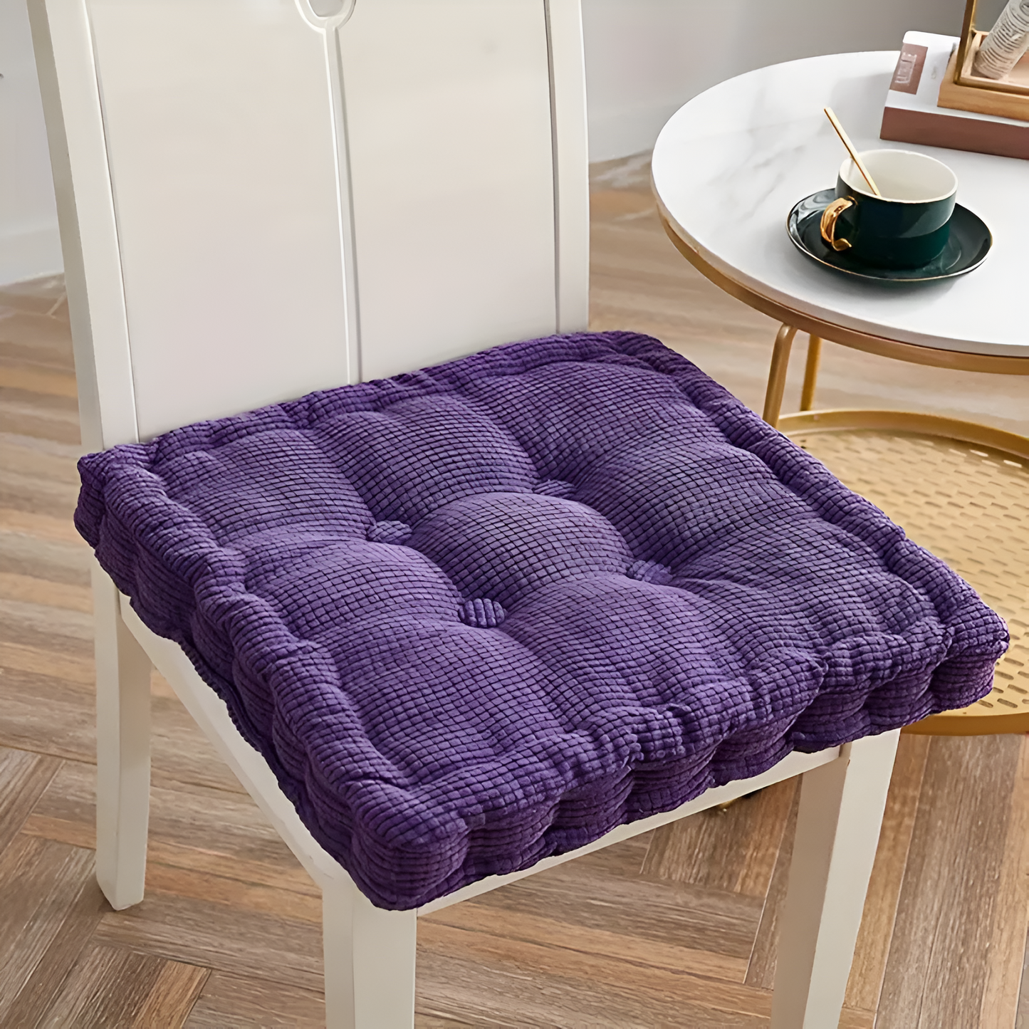 ComfyStack | Stackable Corduroy Chair Cushions