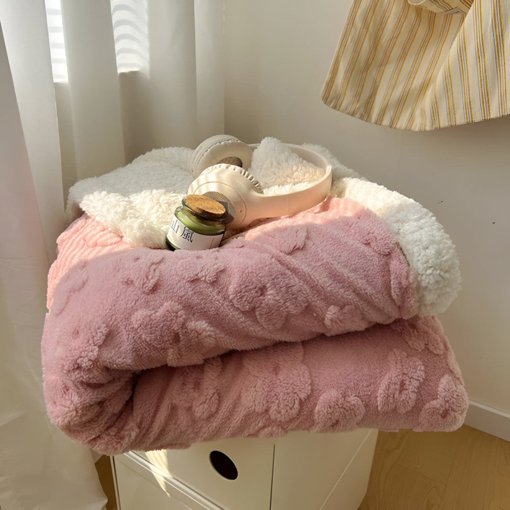 Cloud Flower | Snuggle Blanket For Cozy Comfort