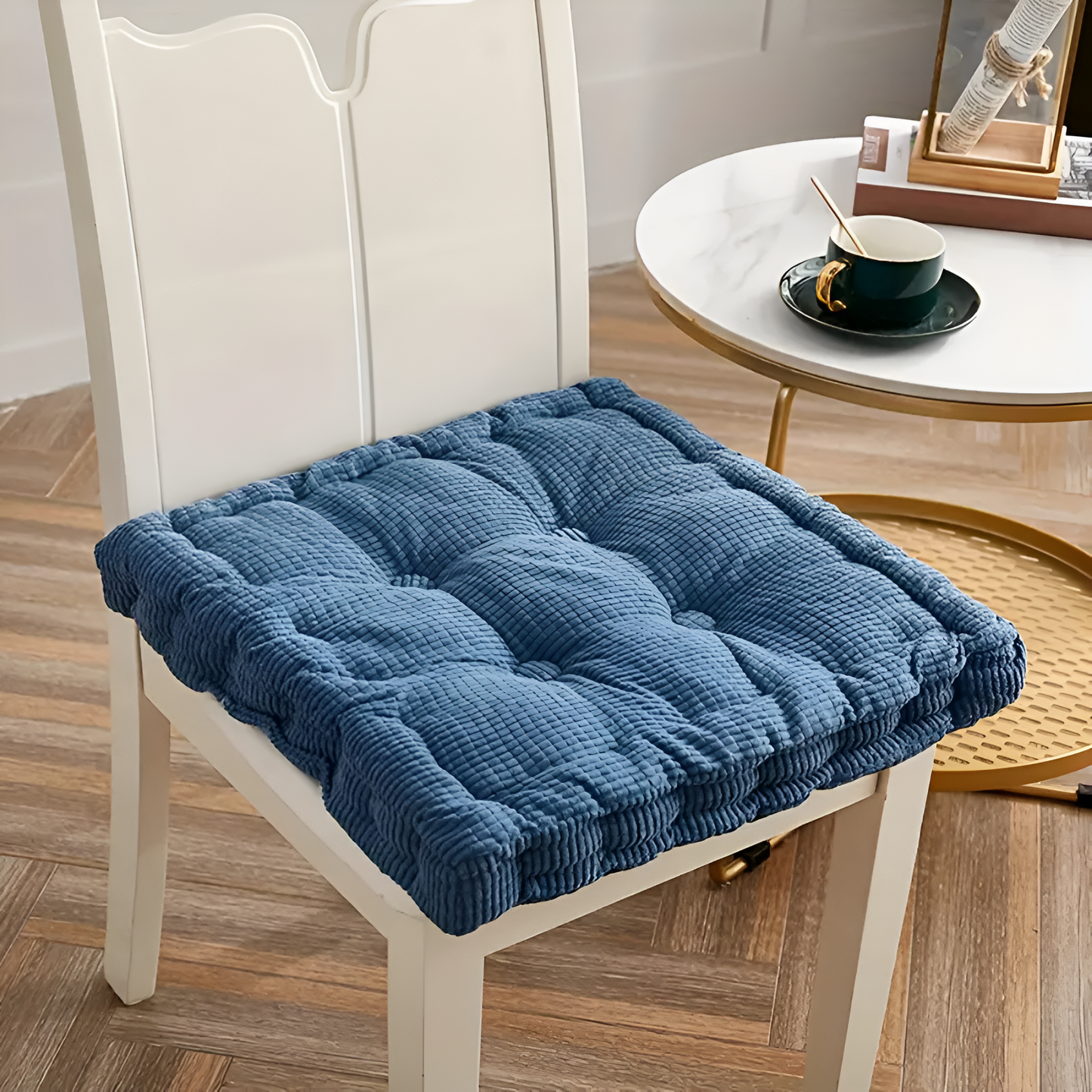 ComfyStack | Stackable Corduroy Chair Cushions