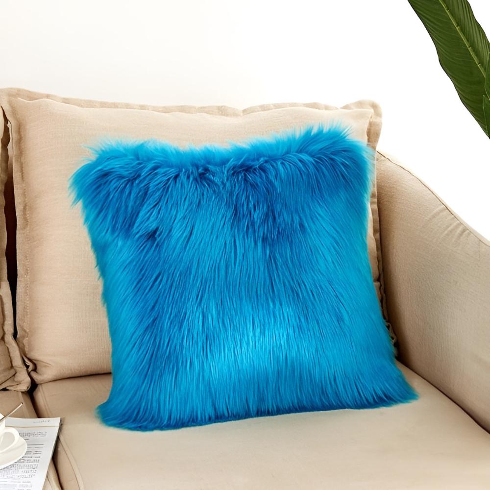 CozyNest | Furry Cushion Covers For Home Decor