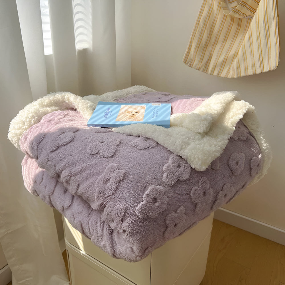 Cloud Flower | Snuggle Blanket For Cozy Comfort