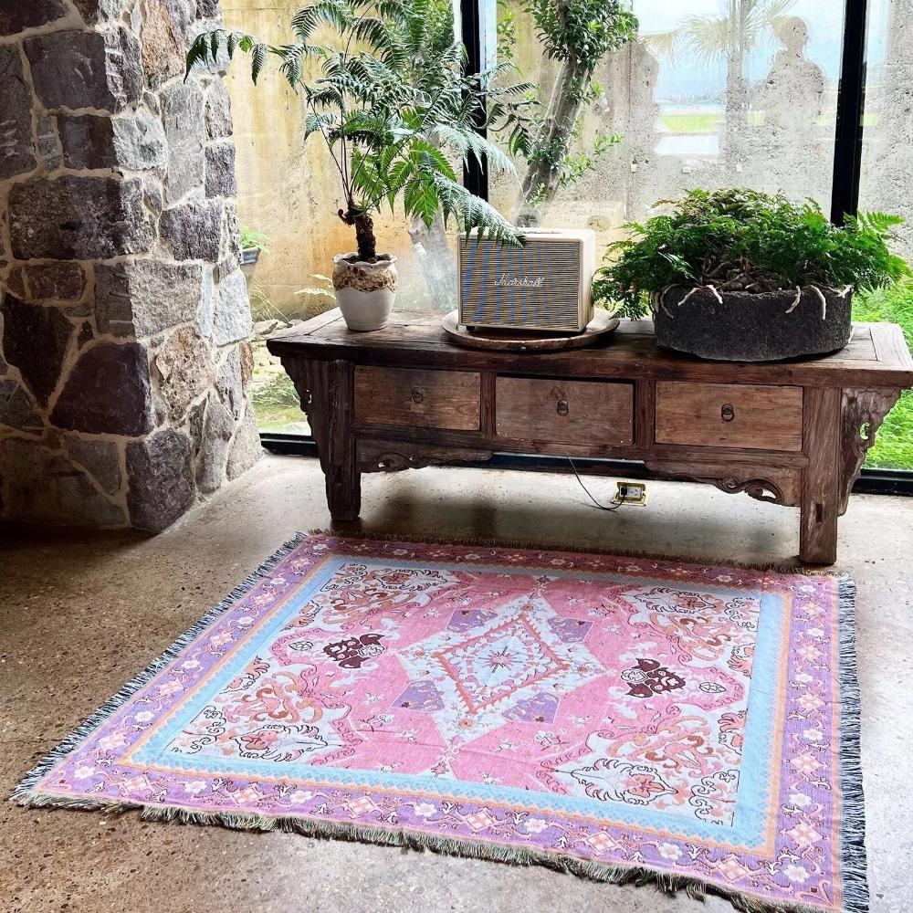 DesertBloom | Tapestry Picnic Blanket and Throw
