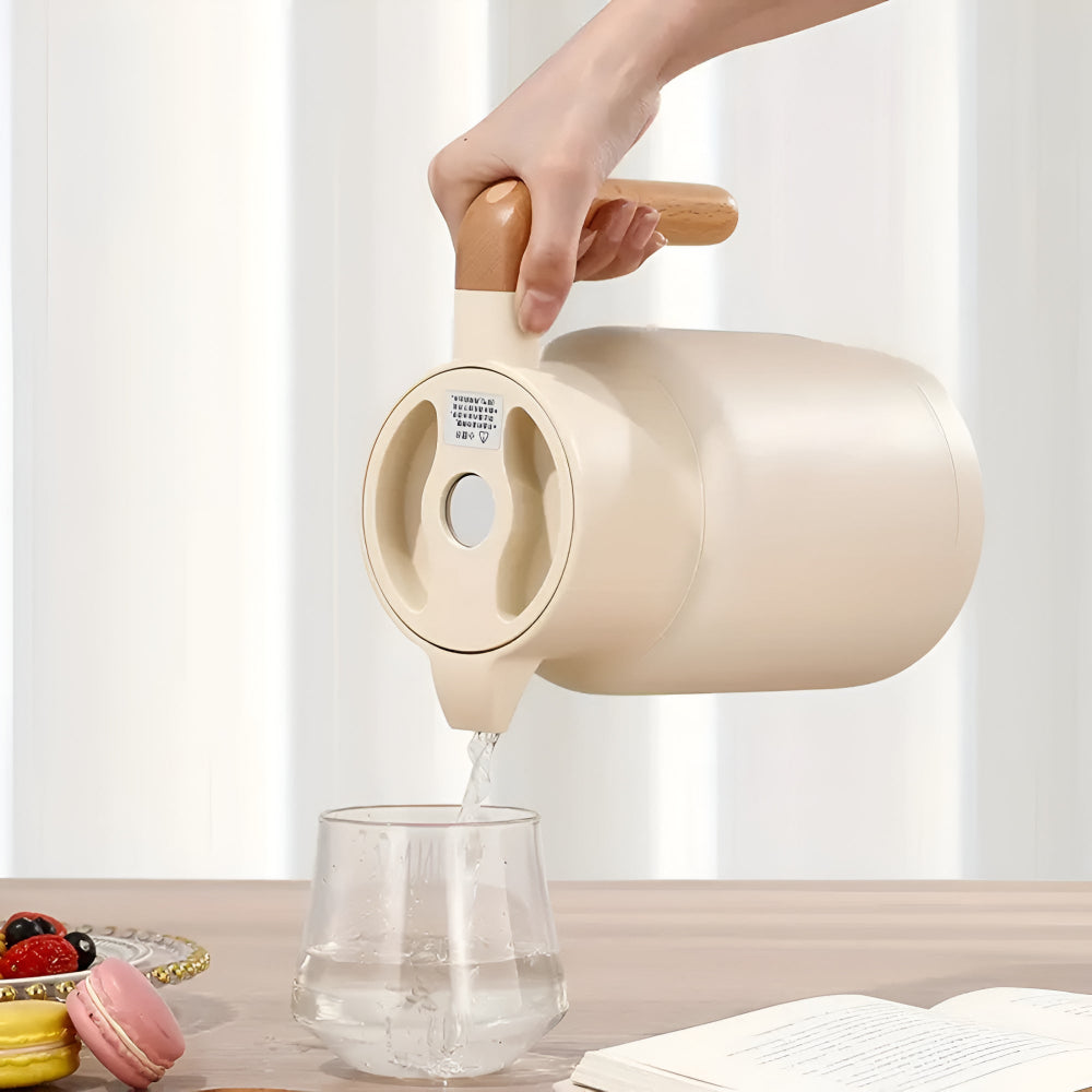 ClassicBrew | Wooden Handle Thermal Carafe