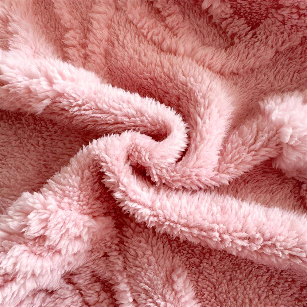 CozyNest | Butterfly Jacquard Flannel Blanket