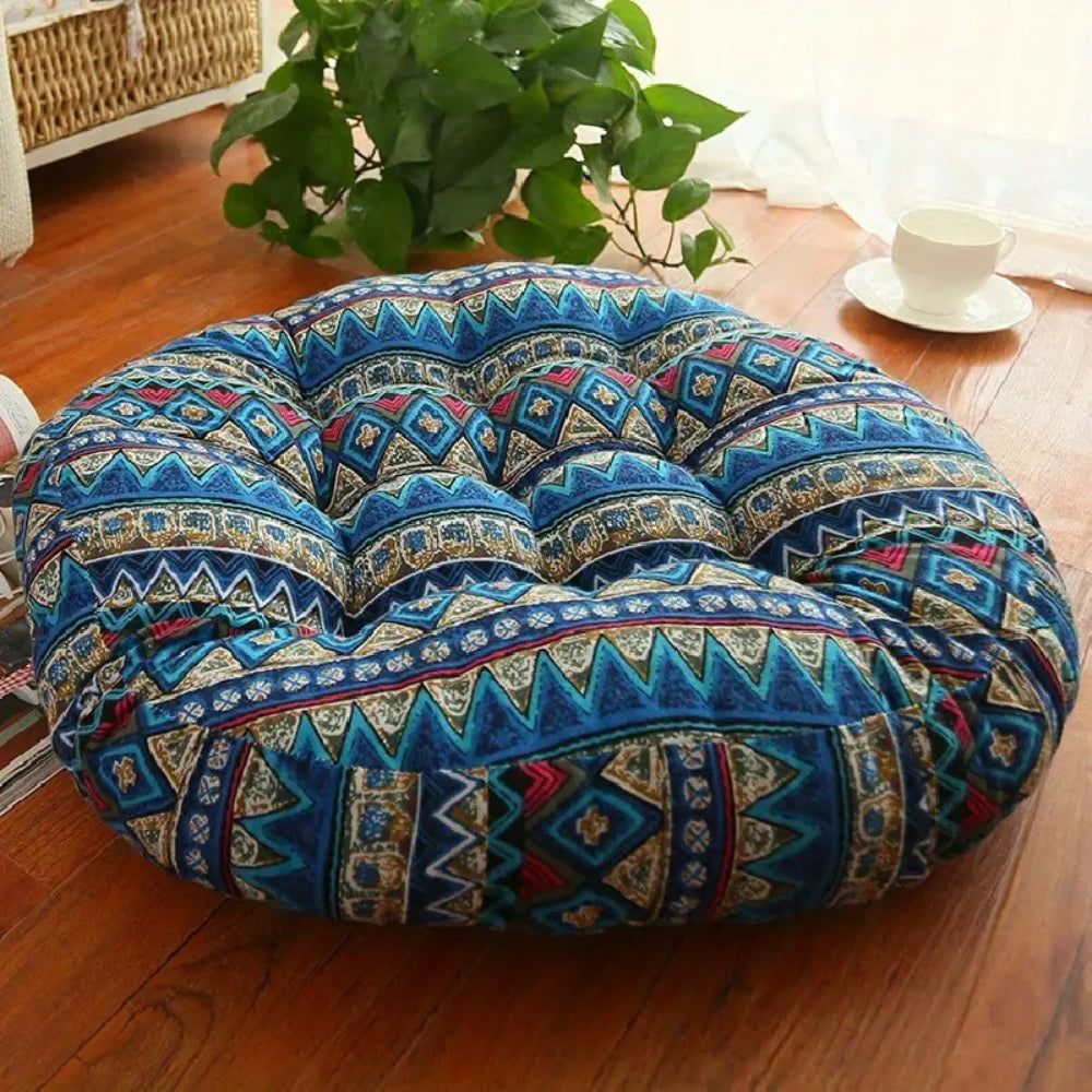 BohoNest | Round Boho Cushion Versatile Seating