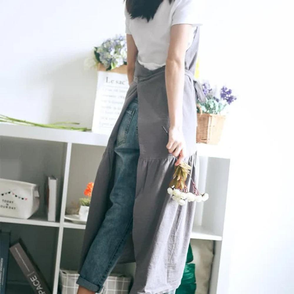BlossomBreeze | Cotton Linen Apron