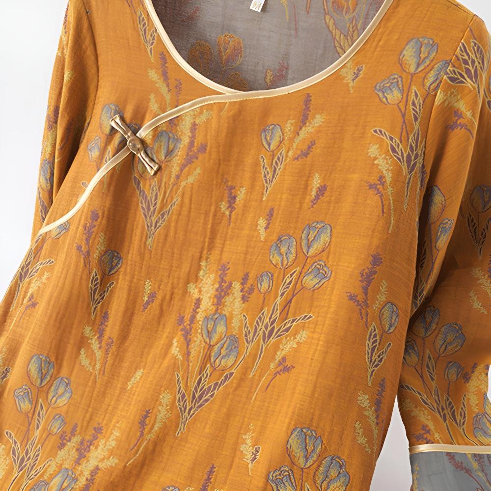 AmberDusk | Floral Nightgown for Women