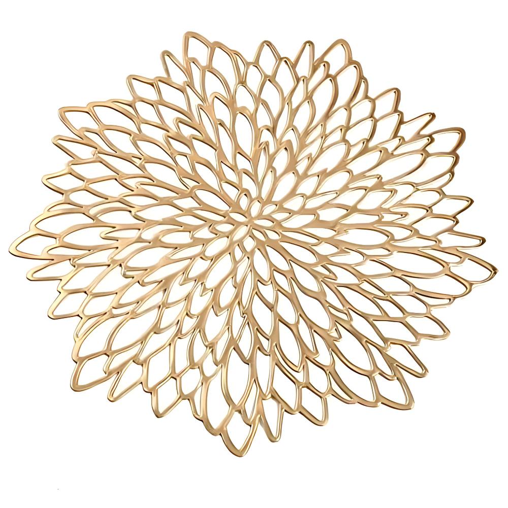 ChrysanthemumCharm | Elegant Floral Table Placemat