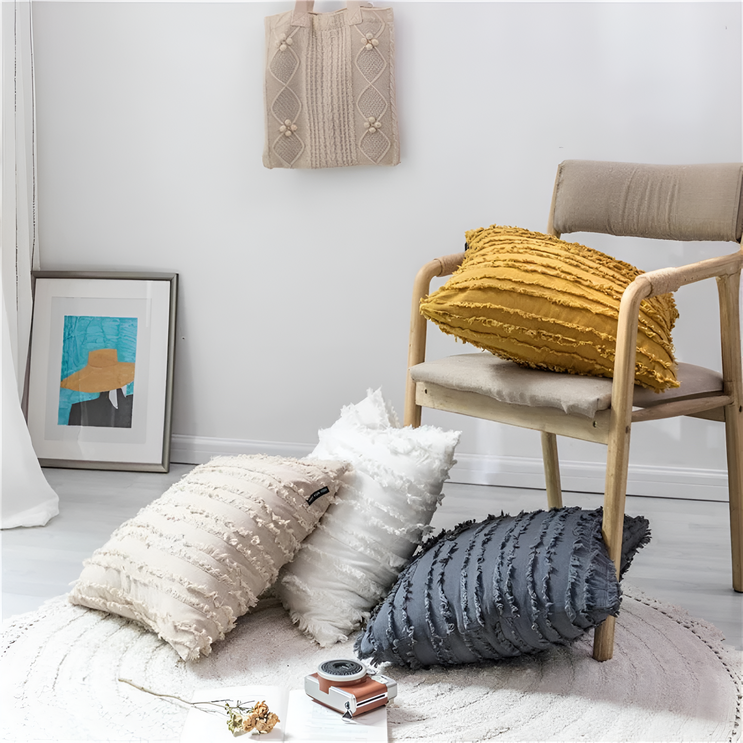 BohoHome | Bohemian Fringe Cushion Cover