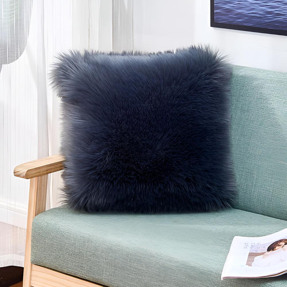 CozyNest | Furry Cushion Covers For Home Decor