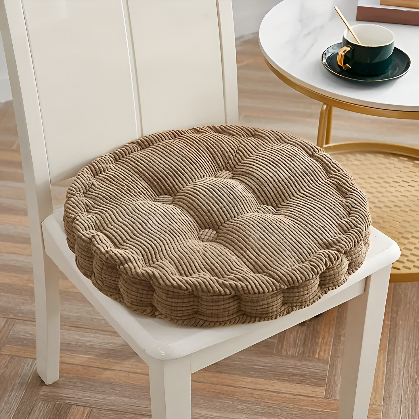 ComfyStack | Stackable Corduroy Chair Cushions
