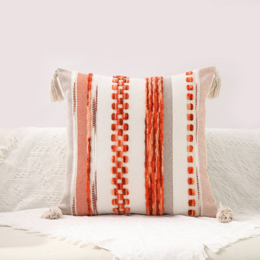 BohoHome | Double-Sided Boho Stripe Cushion Covers