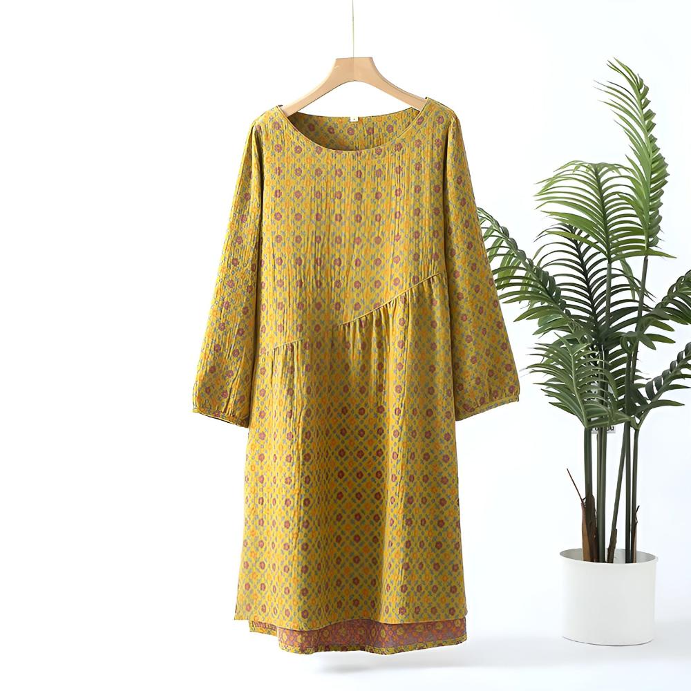 Blooming Meadow | Floral Cotton Nightdress for Women