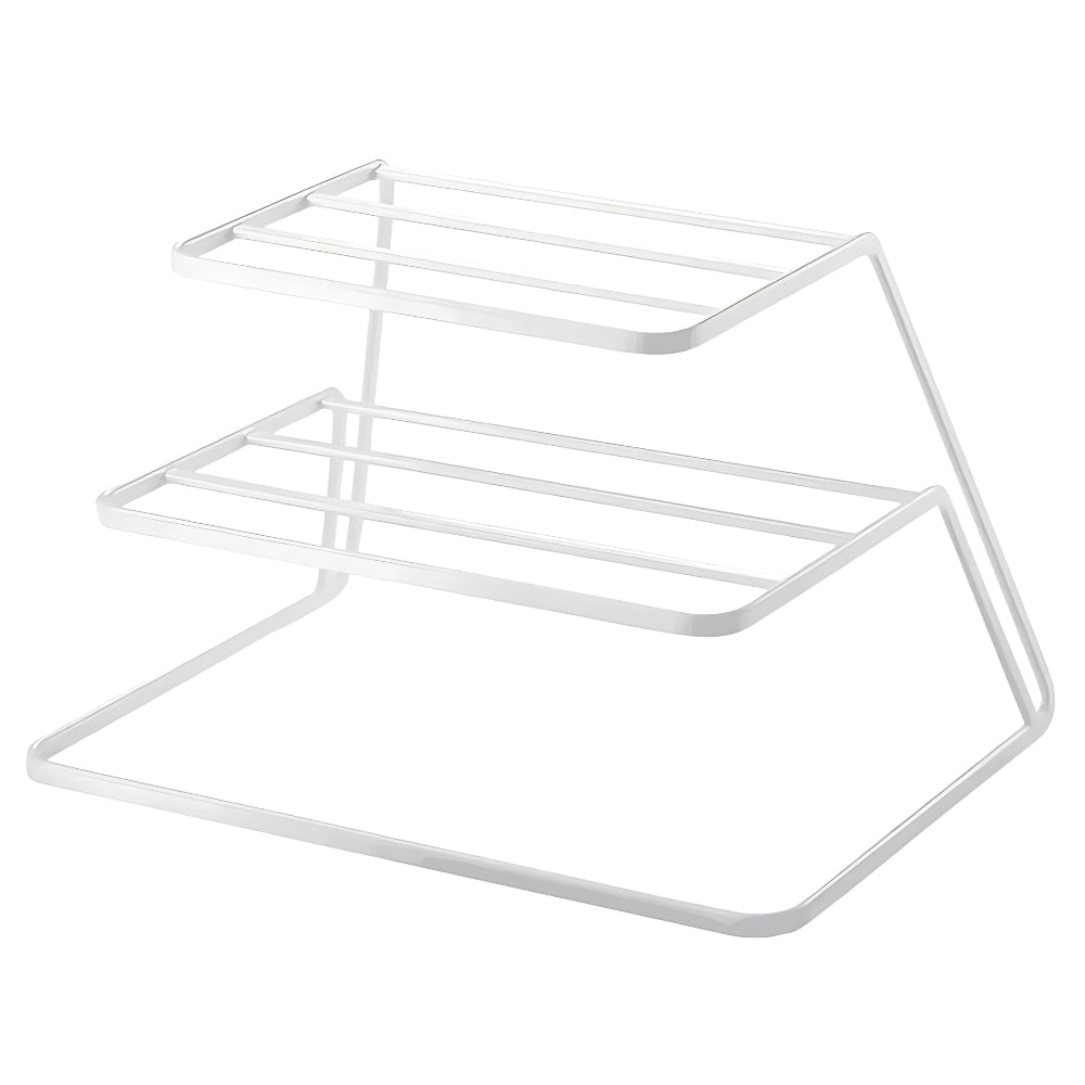 DishMaster | 2-Tier Dish Drainer and Organizer