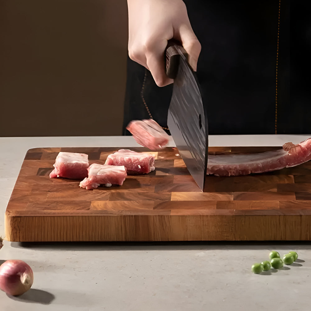 ChopMaster | Checkerboard Wooden Cutting Board