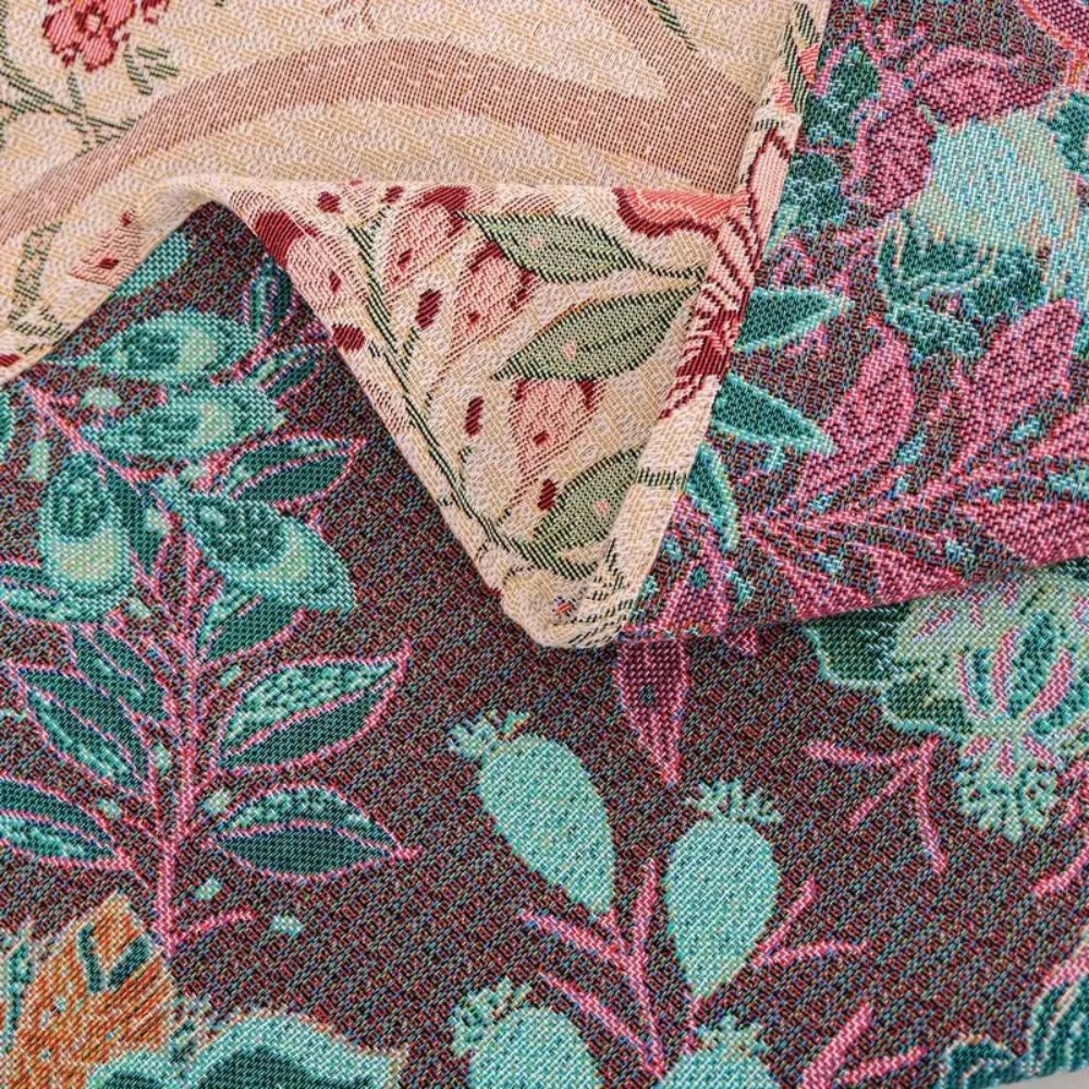 BlossomWeave | Flora Tassel Throw Blanket