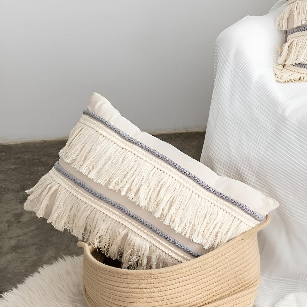 BohoHome | Bohemian Fringe Tassel Cushion Covers