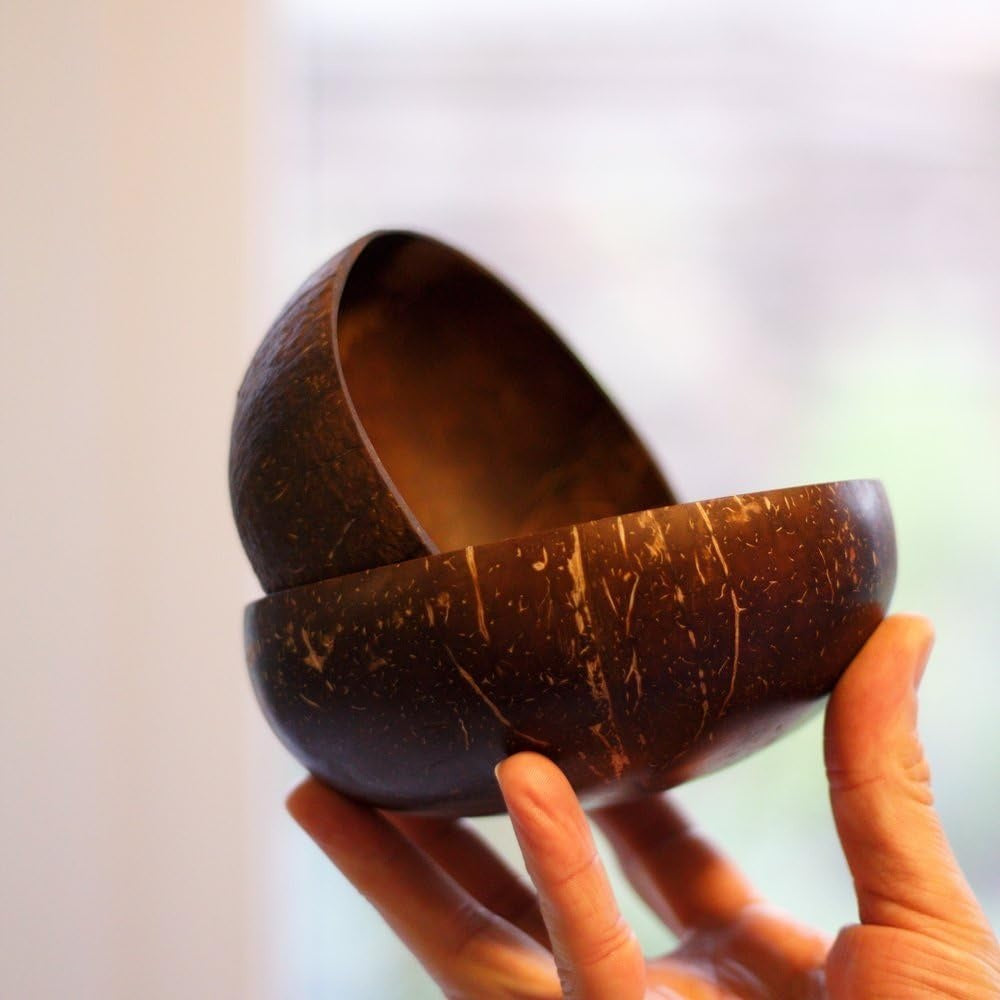CocoCraft | Handcrafted Eco-Friendly Coconut Bowls Set