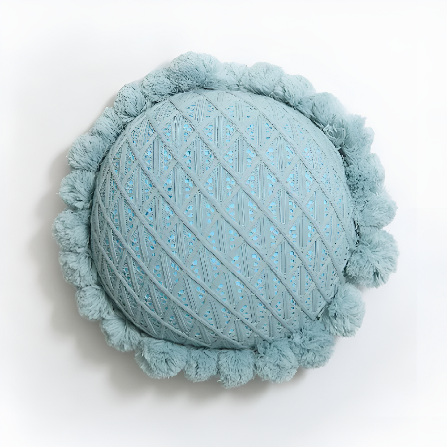 ChicDecor | Sunflower Pom-Pom Cushion Pillow