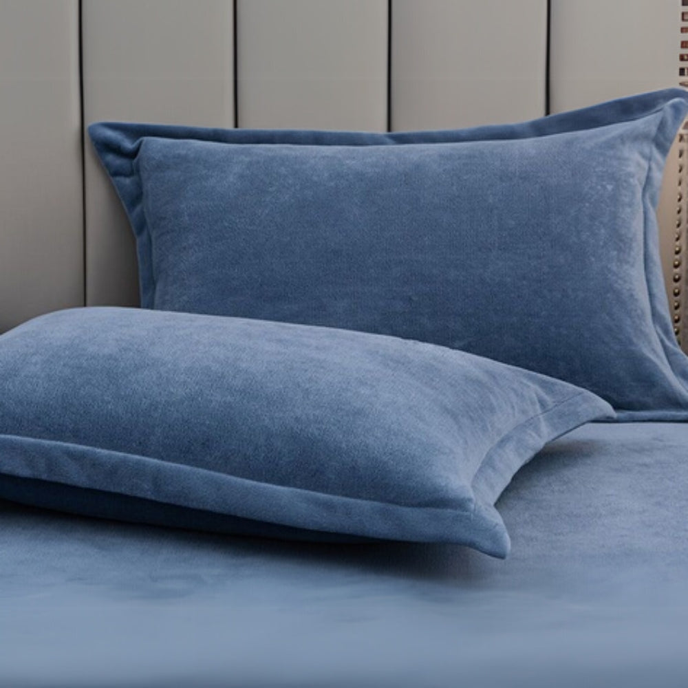 CozyNest | Fleece Comfort Pillow Covers