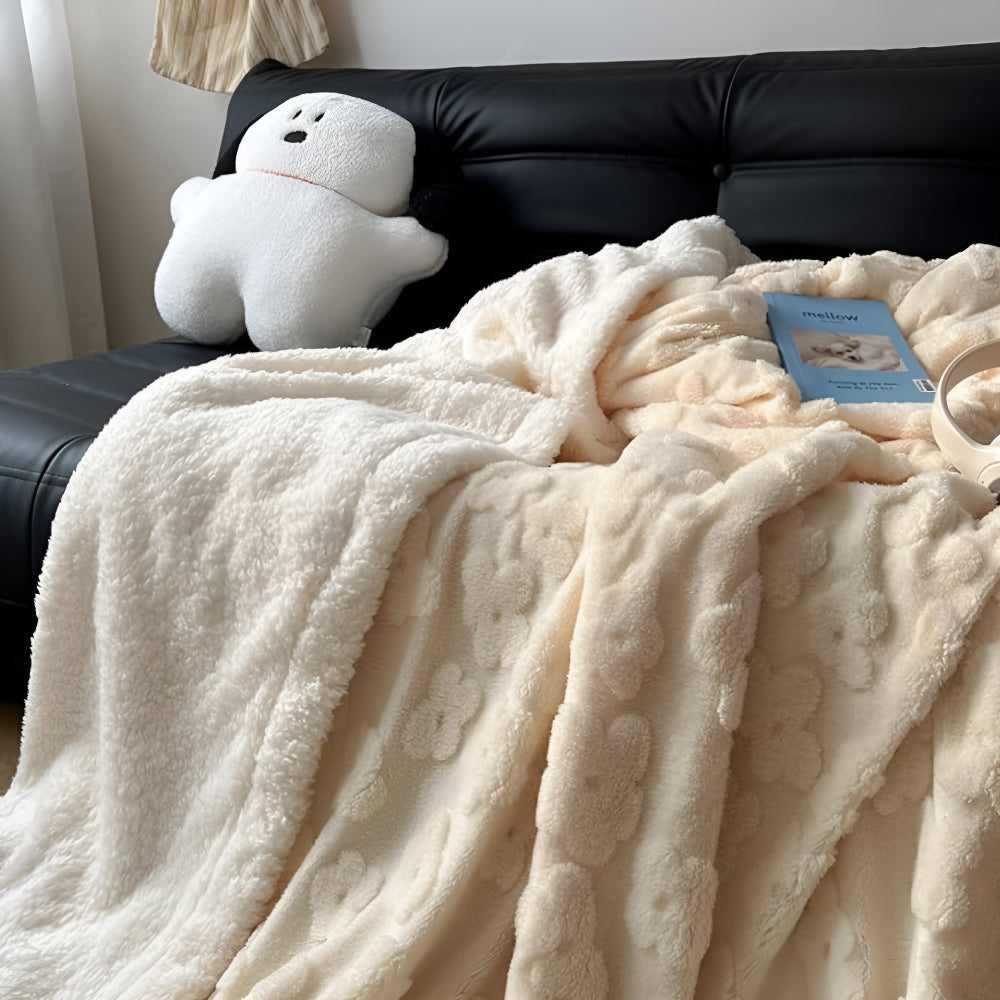 Cloud Flower | Snuggle Blanket For Cozy Comfort