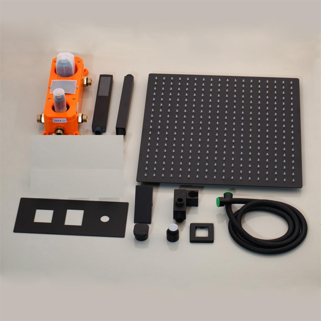 Belmont | Digital Shower Set - 3 Functions & LED Display Mixer Taps
