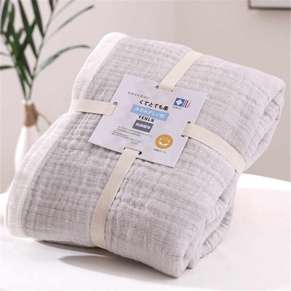 CozyNest | Deluxe Multi-Layer Muslin Cotton Blanket