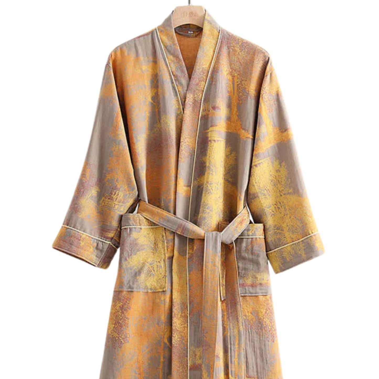 CozyWear | Soft Cotton Kimono Style Bathrobe