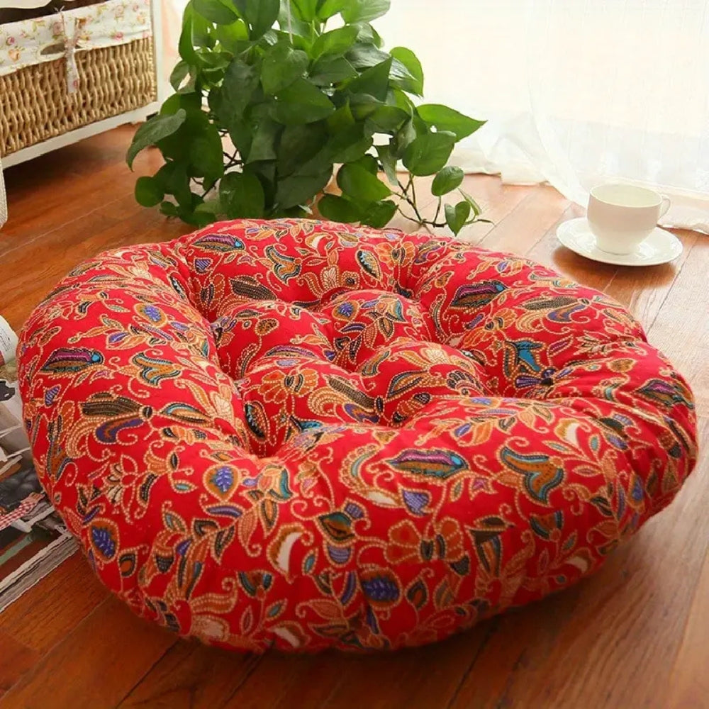 BohoNest | Round Boho Cushion Versatile Seating