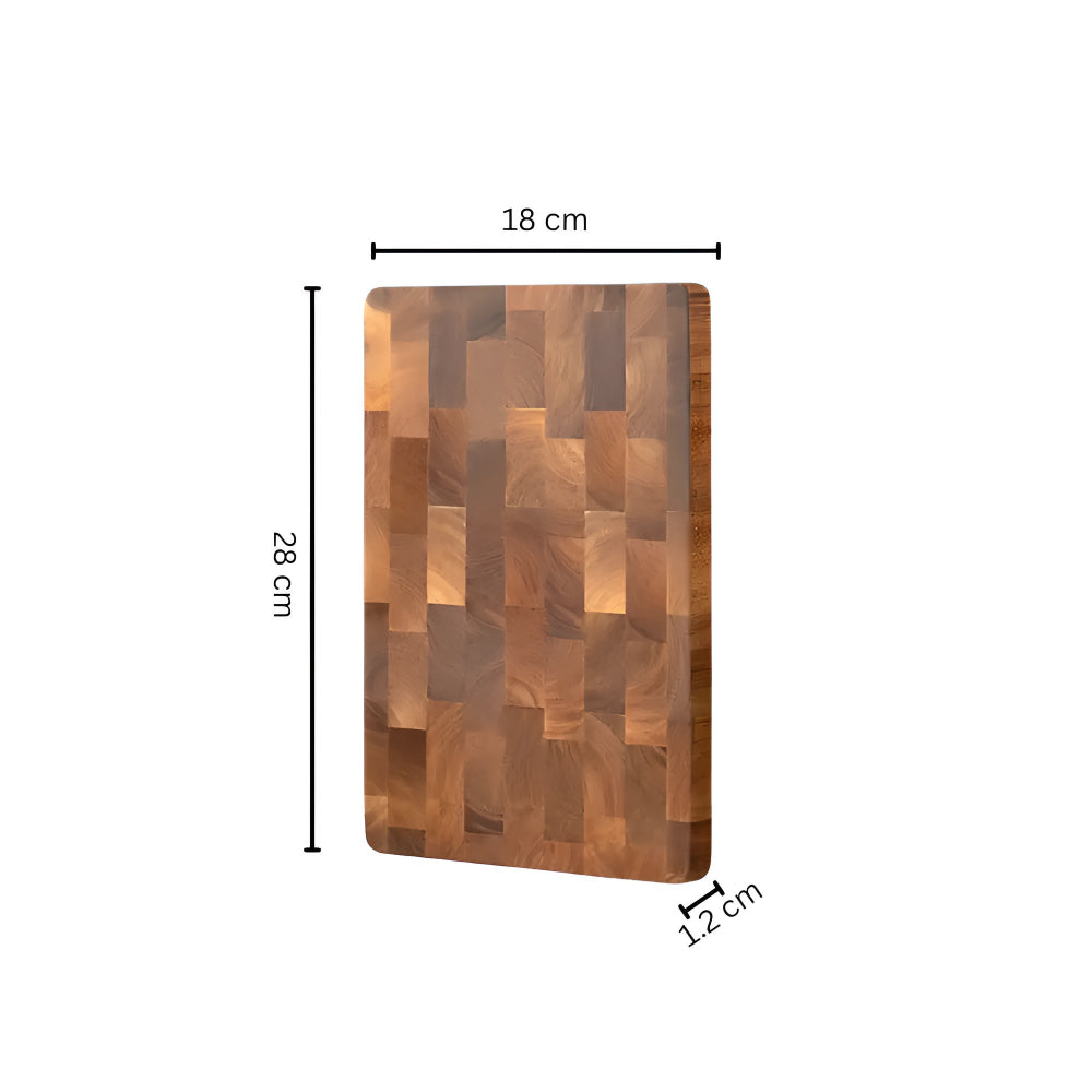 ChopMaster | Checkerboard Wooden Cutting Board