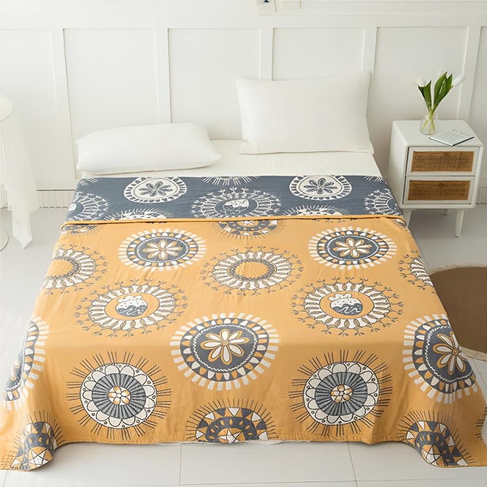 BlossomCo | Radiance Circle Cotton Blanket