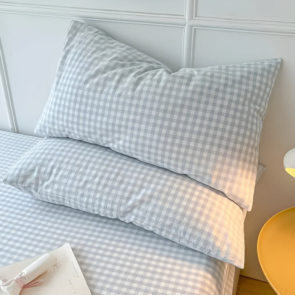 CozyHome | Soft Plaid Checkered Pillowcases