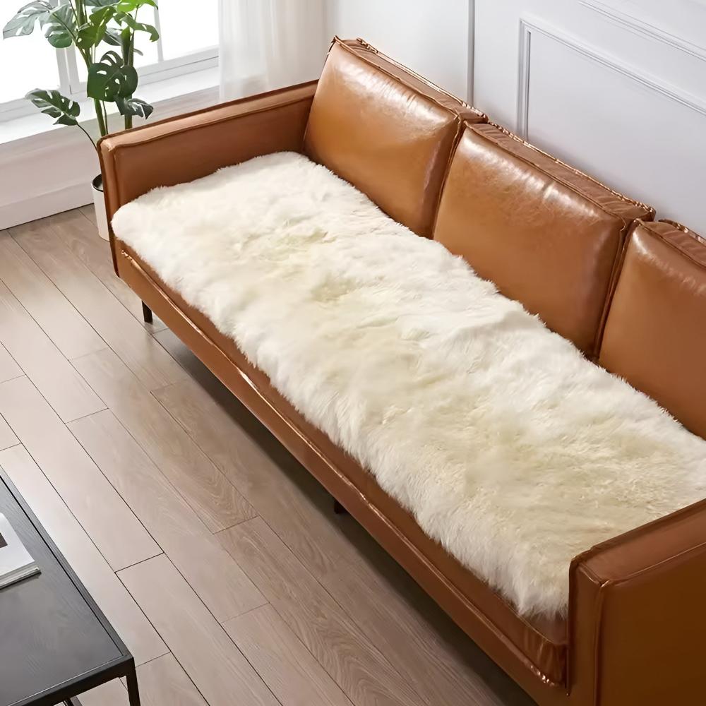 CozyHome | Faux Fur Plush Sofa Cover