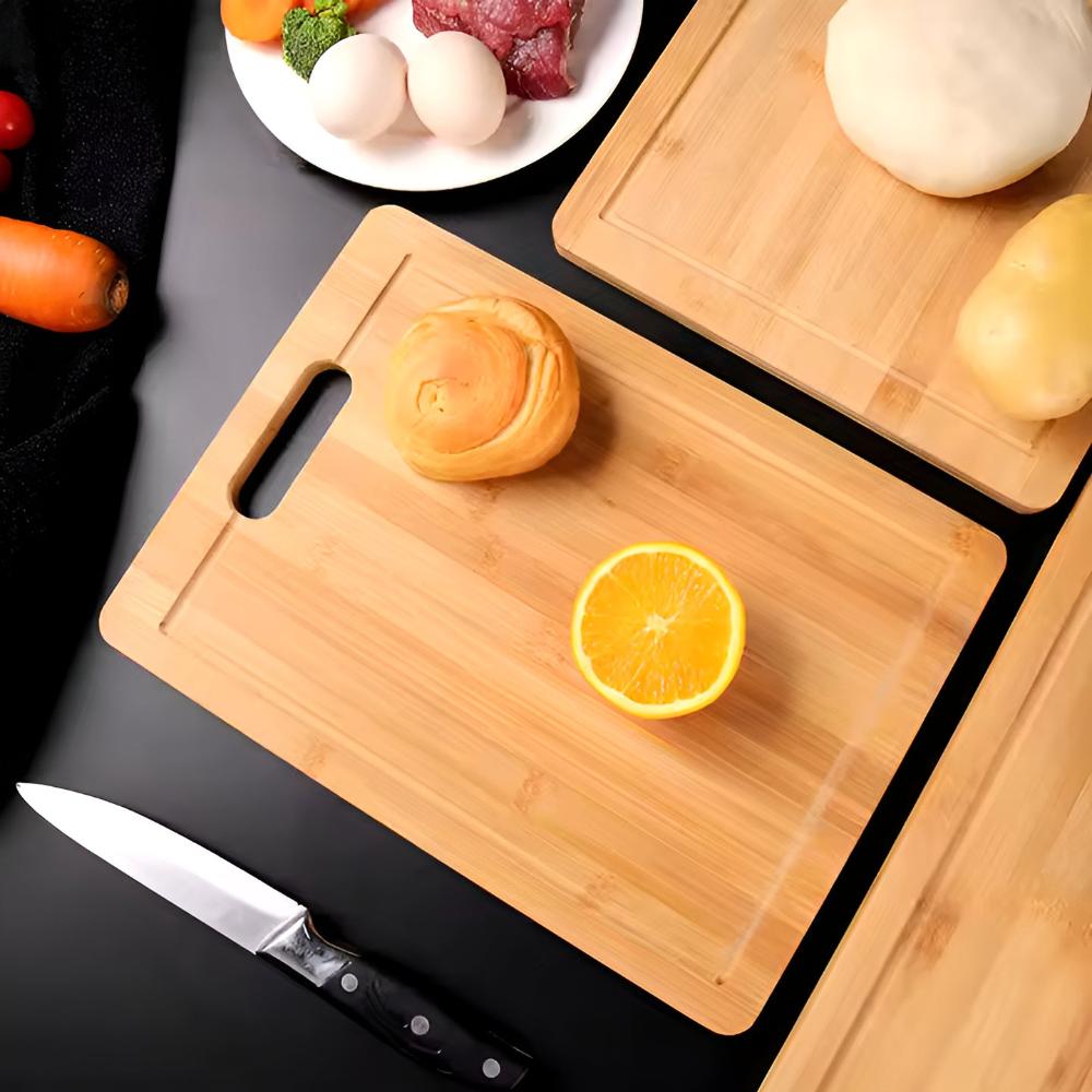 EcoChef | Double-Sided Bamboo Cutting Board